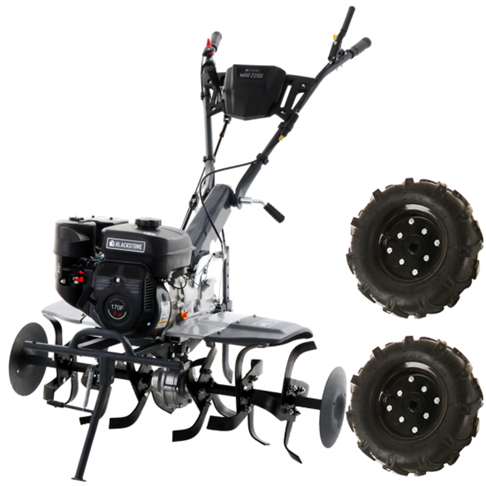 BlackStone MHG 2200 - Motozappa a scoppio a benzina da 212cc - 7 HP