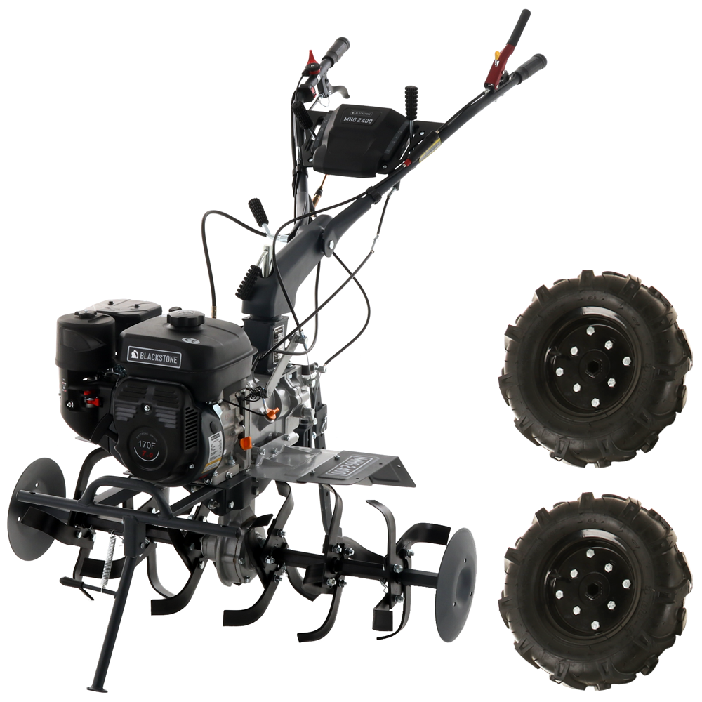 BlackStone MHG 2400 - Motozappa a scoppio a benzina da 212cc - 7 HP