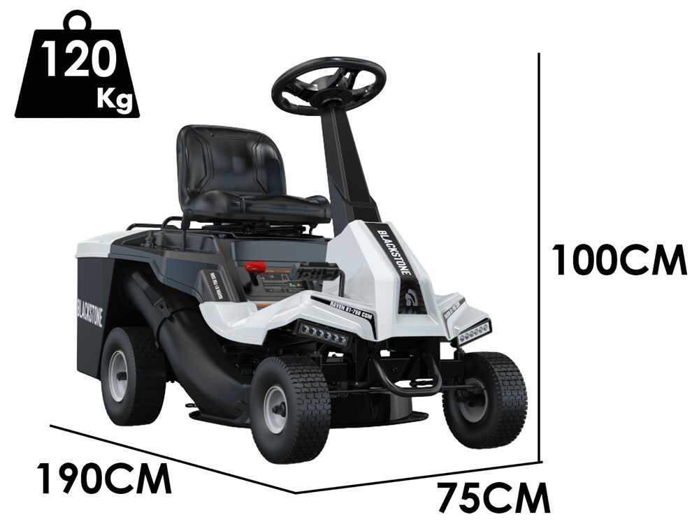 Blackstone RAVEN 61 750 CSM Trattorino tagliaerba mini rider Motore da 224cc Avviamento elettrico agri futura