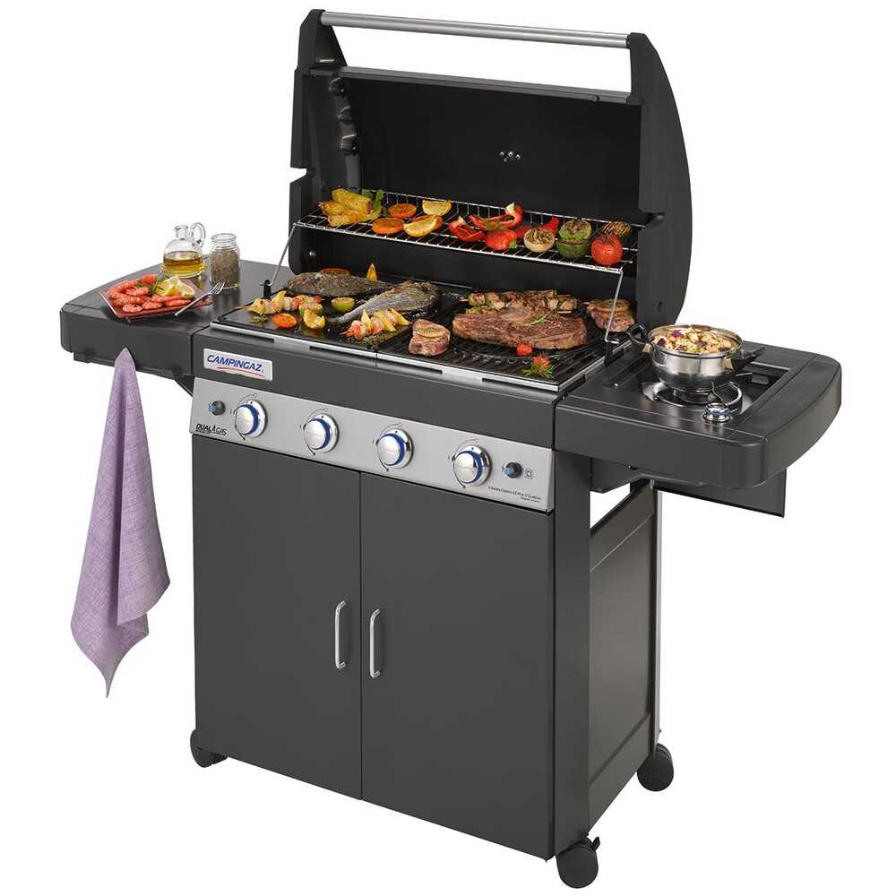 Campingaz 4 Series LS Plus D Dualgas - Barbecue a gas o metano con forno