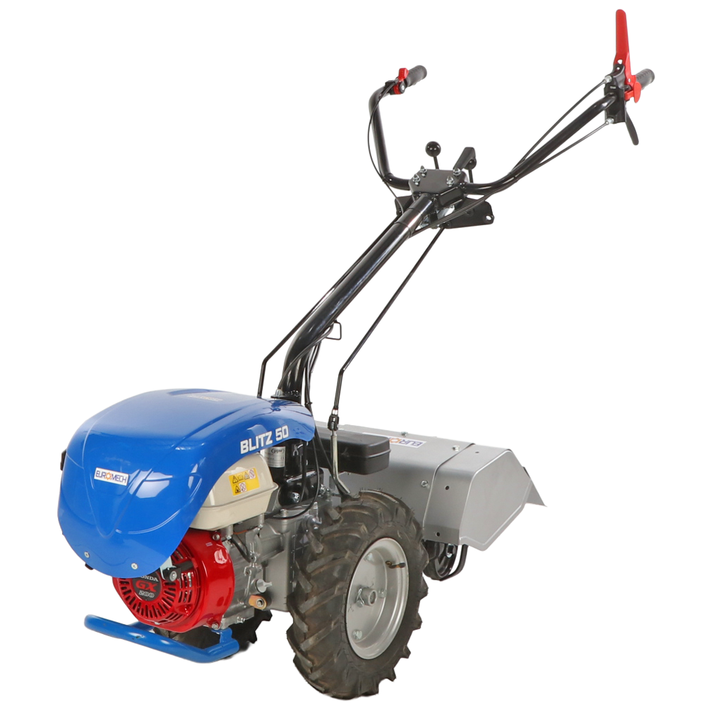 EuroMech BLITZ 50 Motocoltivatore a benzina Honda GX200 65 HP agri futura