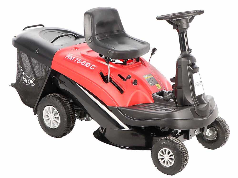 Geotech RM 75 610 C Trattorino tagliaerba mini rider Motore da 224cc Avviamento elettrico agri futura