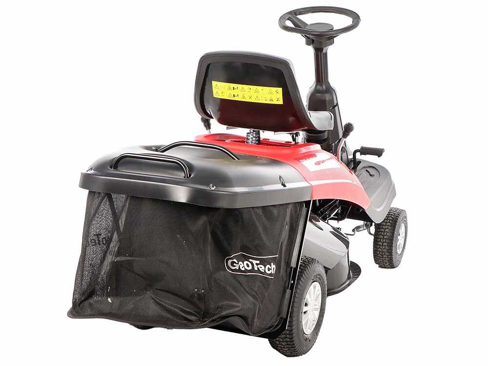Geotech RM 75 610 C Trattorino tagliaerba mini rider Motore da 224cc Avviamento elettrico agri futura