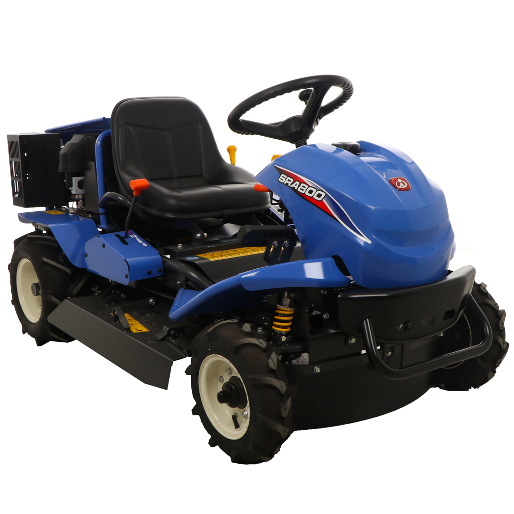 Iseki SRA 800A 2WD - Trattorino trinciaerba - Motore Kawasaki 603 cc - Piatto di taglio 80 cm