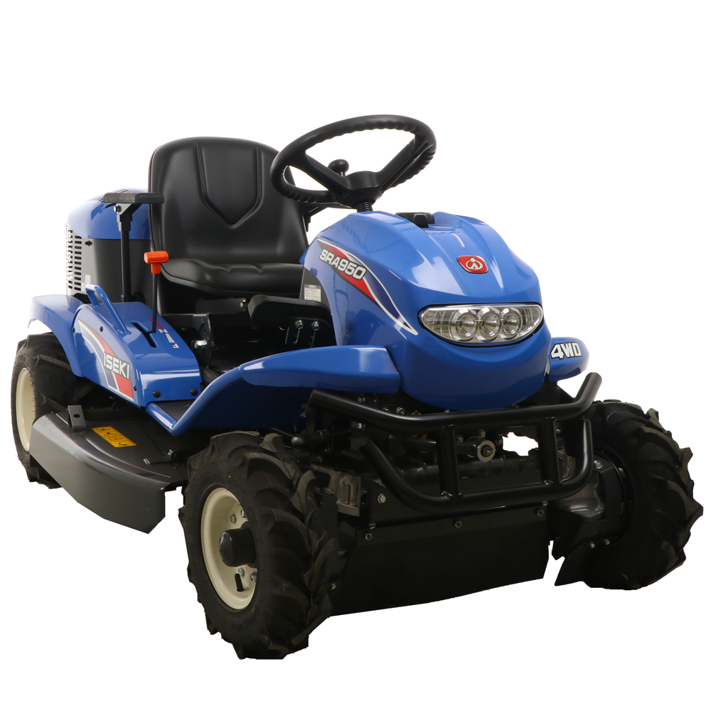 Iseki SRA 950 FA 4WD Trattorino trinciaerba Motore Kawasaki 726 cc 4 ruote motrici agri futura
