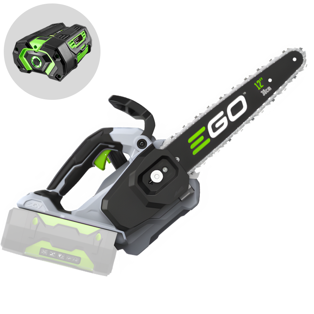 PROMO EGO CS 1200 E - Elettrosega da potatura a batteria - 56V 2.5Ah