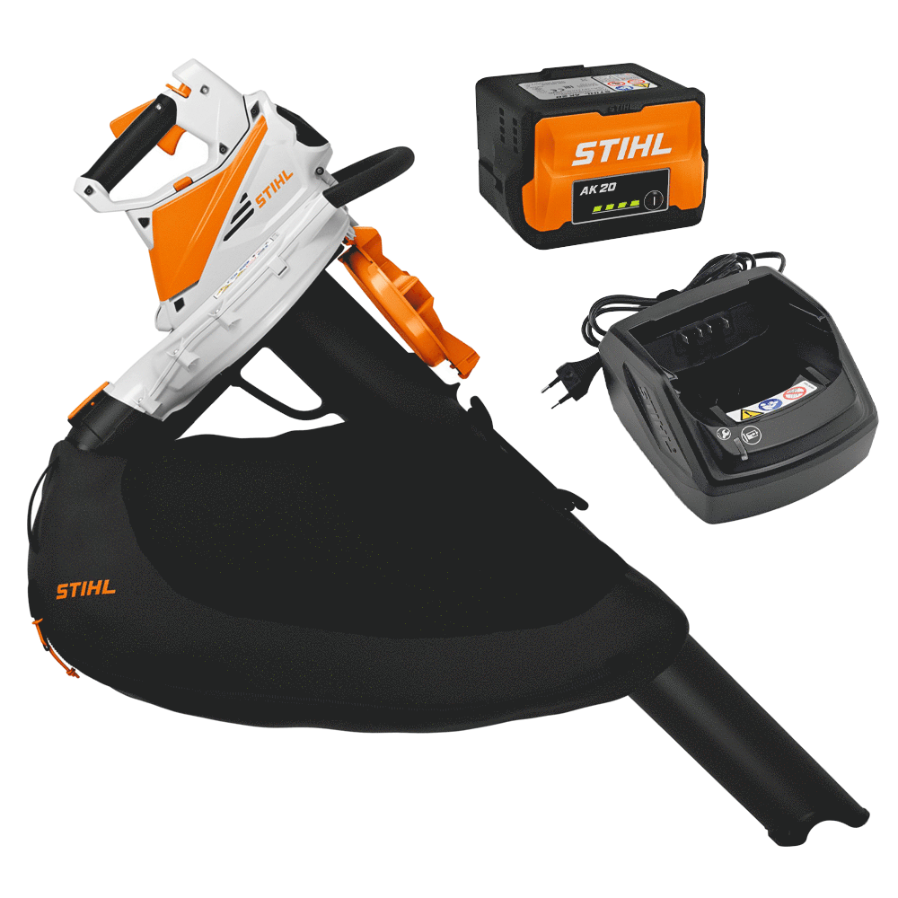 STIHL SHA 56 - Soffiatore aspiratore con batteria AK 20 - 36V 4Ah