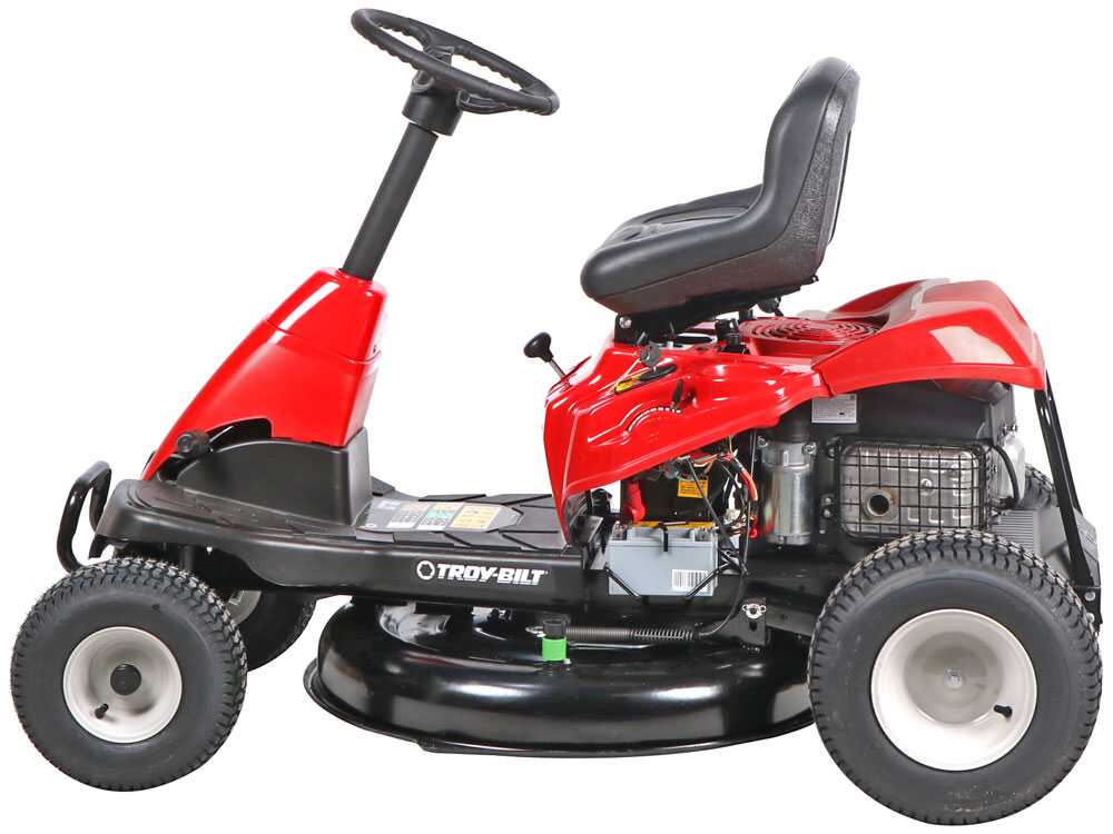 Troy Bilt TB 76T S Trattorino tagliaerba con scarico laterale Motore da 382cc Avviamento elettrico agri futura