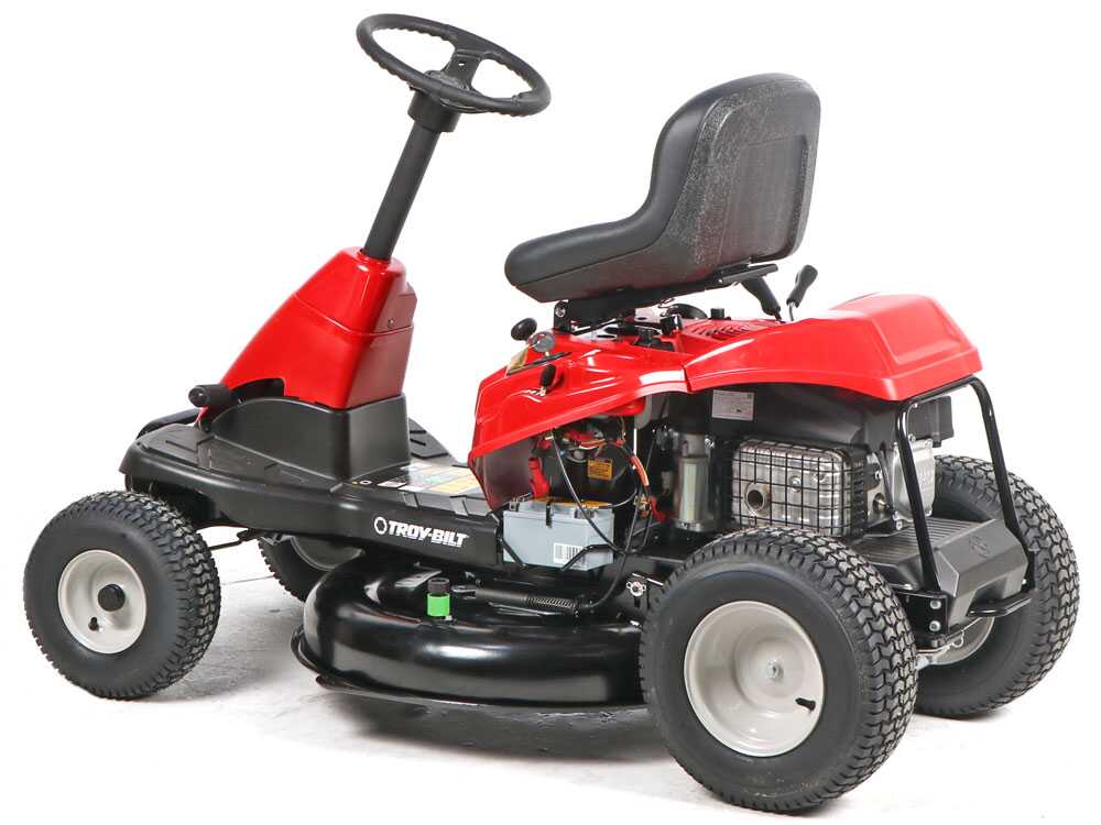 Troy Bilt TB 76T S Trattorino tagliaerba con scarico laterale Motore da 382cc Avviamento elettrico agri futura
