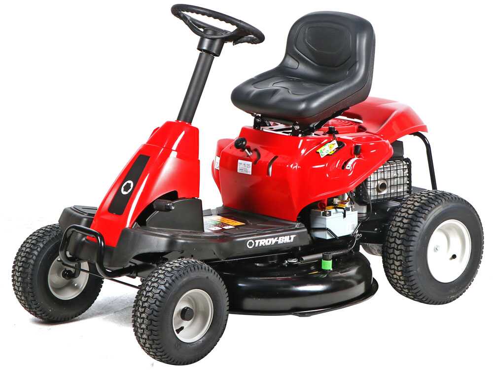 Troy Bilt TB 76T S Trattorino tagliaerba con scarico laterale Motore da 382cc Avviamento elettrico agri futura