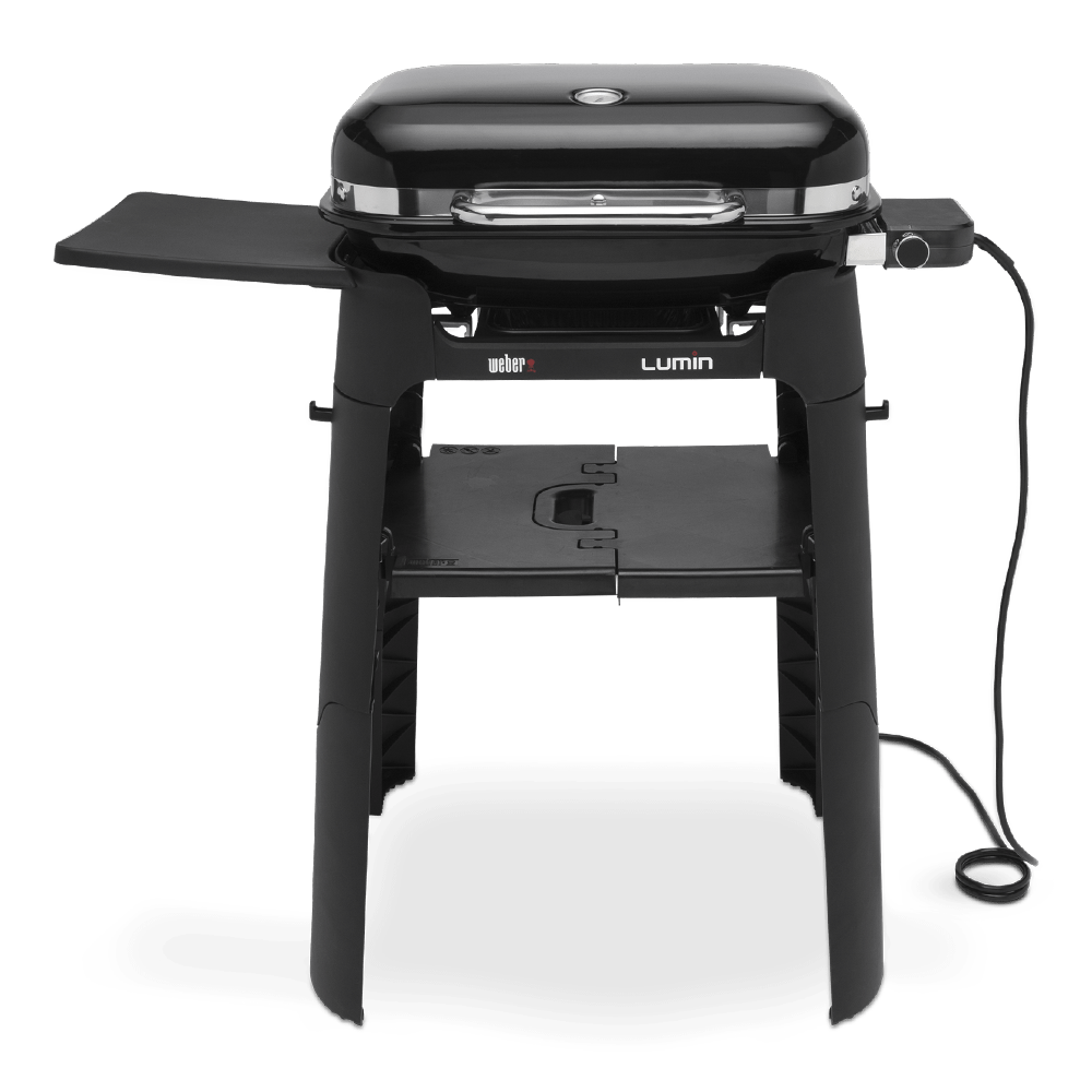 Weber Lumin con stand - Barbecue elettrico portatile